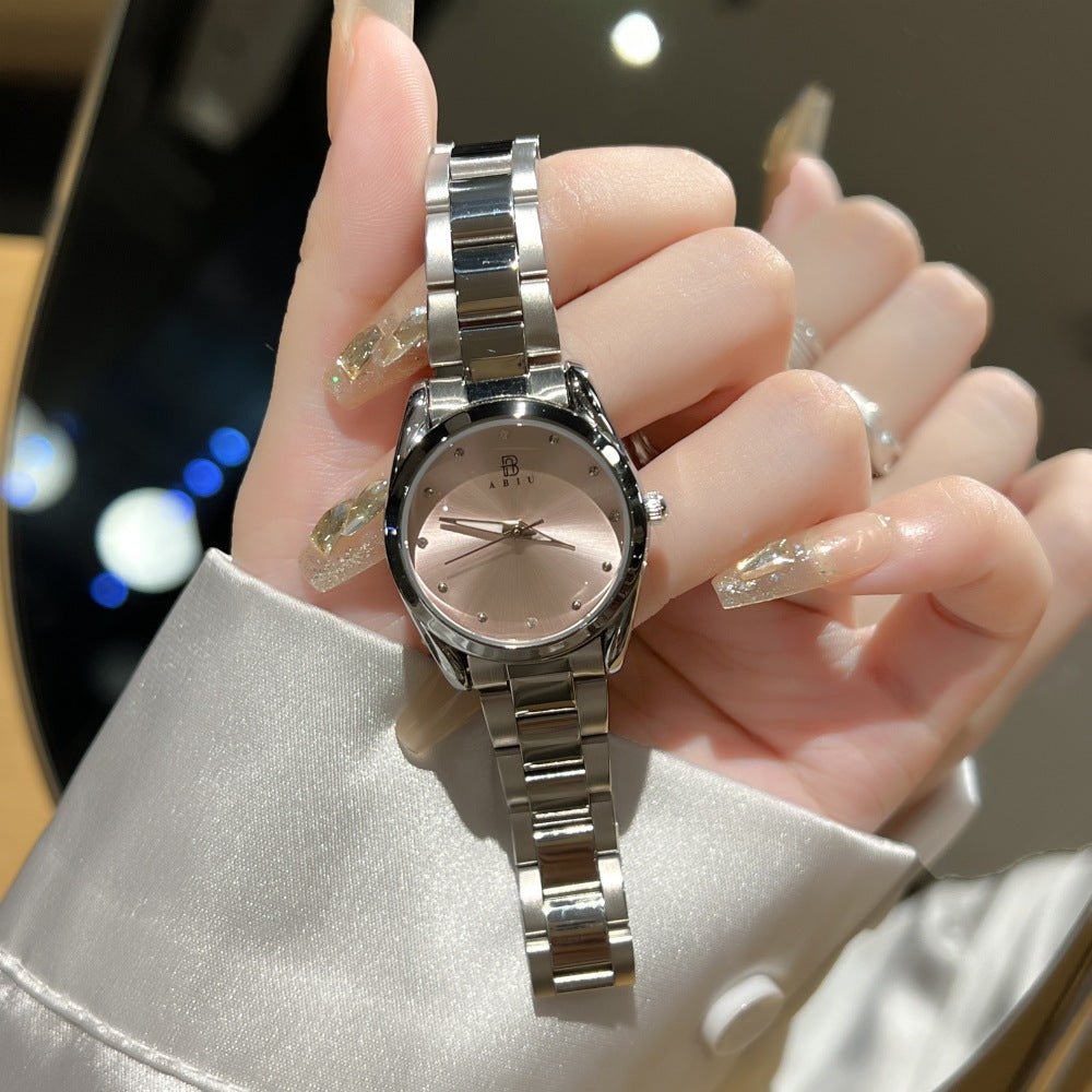 Exquisite Ladies Steel - band Wristwatch - Oopsdadforgot.com