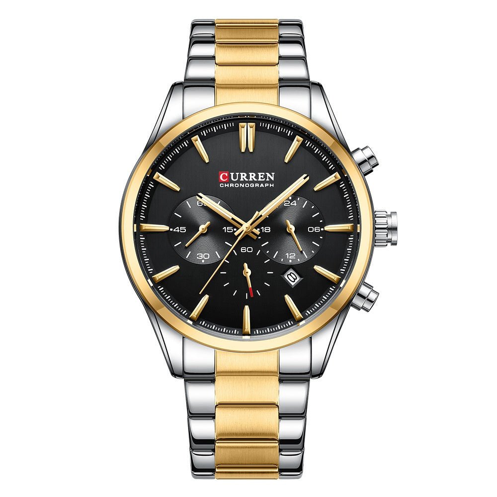 Men's Business Six - Hand Multifunction Quartz Watch - Oopsdadforgot.com