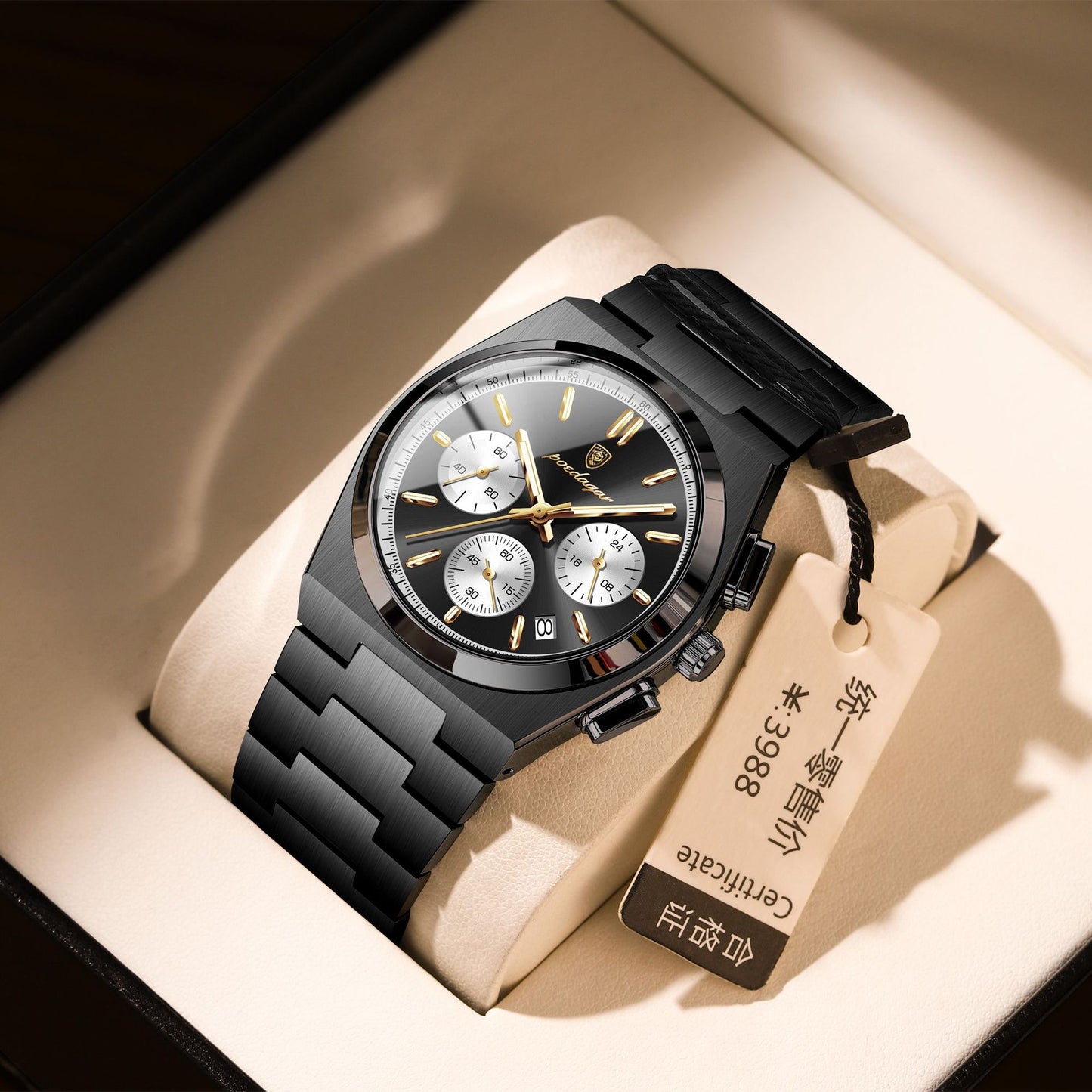 Mens Waterproof Multifunctional Luminous Ultra - thin Watch - Oopsdadforgot.com