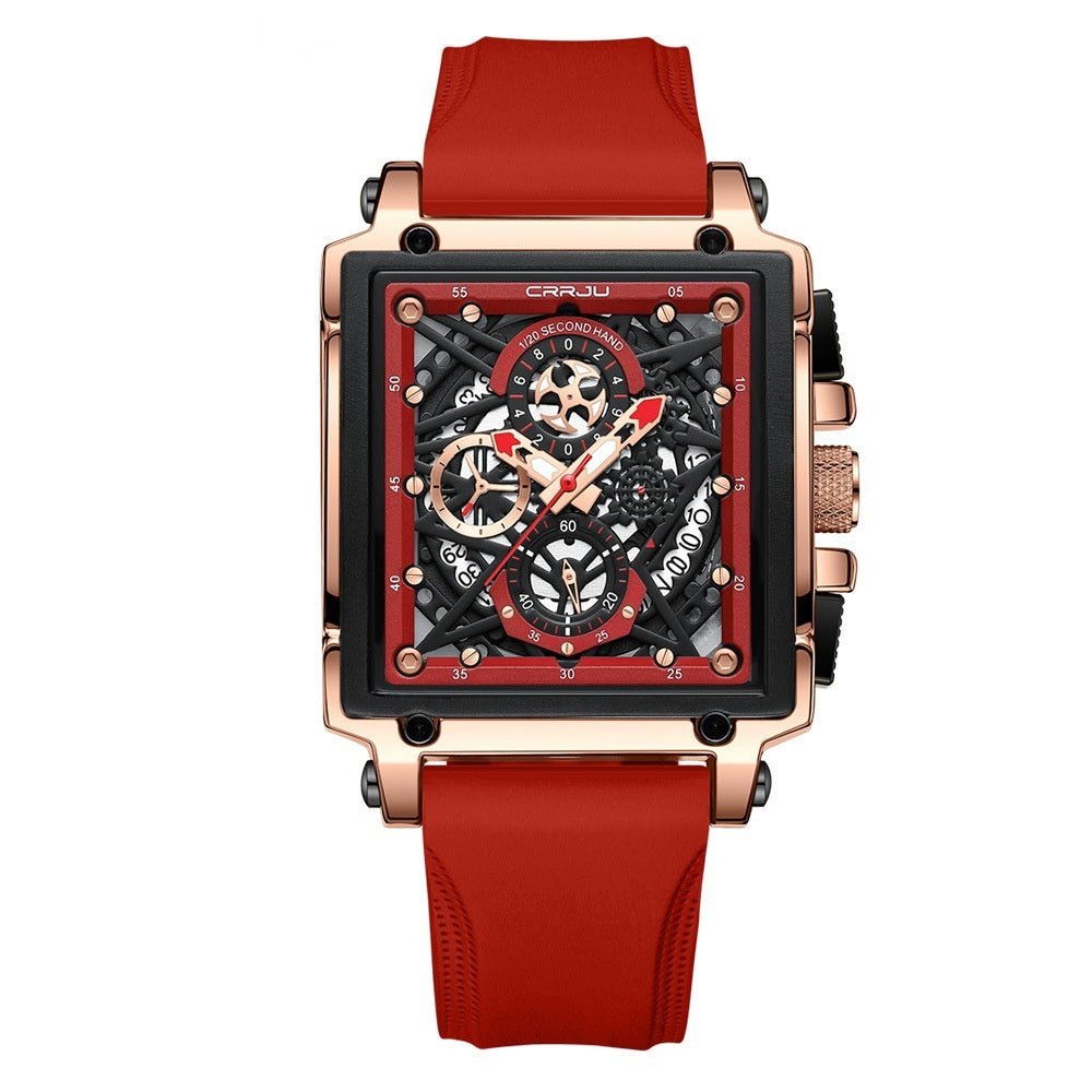 Neutral Waterproof Calendar Tape Watch - Oopsdadforgot.com