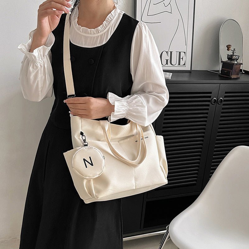 Women Shoulder Crossbody Bag Canvas Tote Messenger Bag Ladies Hand Bags Female Handbag - Oopsdadforgot.com