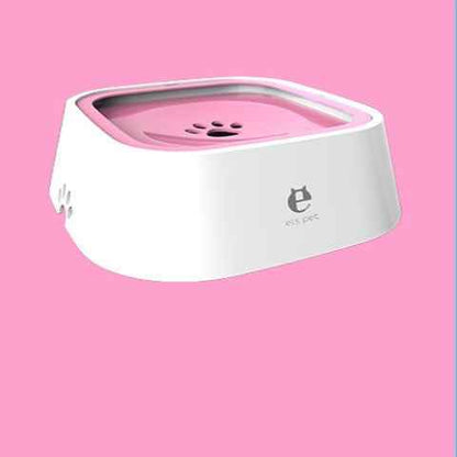 1.5L Cat Dog Water Bowl Carried Floating Bowl Anti - Overflow Slow Water Feeder Dispenser Pet Fountain ABS&PP Dog Supplies - Oopsdadforgot.com