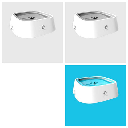 1.5L Cat Dog Water Bowl Carried Floating Bowl Anti - Overflow Slow Water Feeder Dispenser Pet Fountain ABS&PP Dog Supplies - Oopsdadforgot.com