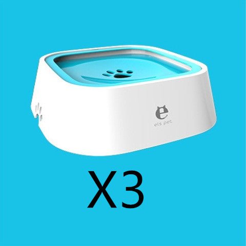 1.5L Cat Dog Water Bowl Carried Floating Bowl Anti - Overflow Slow Water Feeder Dispenser Pet Fountain ABS&PP Dog Supplies - Oopsdadforgot.com