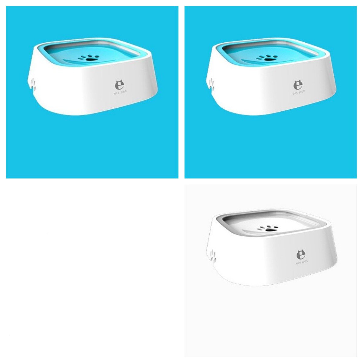 1.5L Cat Dog Water Bowl Carried Floating Bowl Anti - Overflow Slow Water Feeder Dispenser Pet Fountain ABS&PP Dog Supplies - Oopsdadforgot.com
