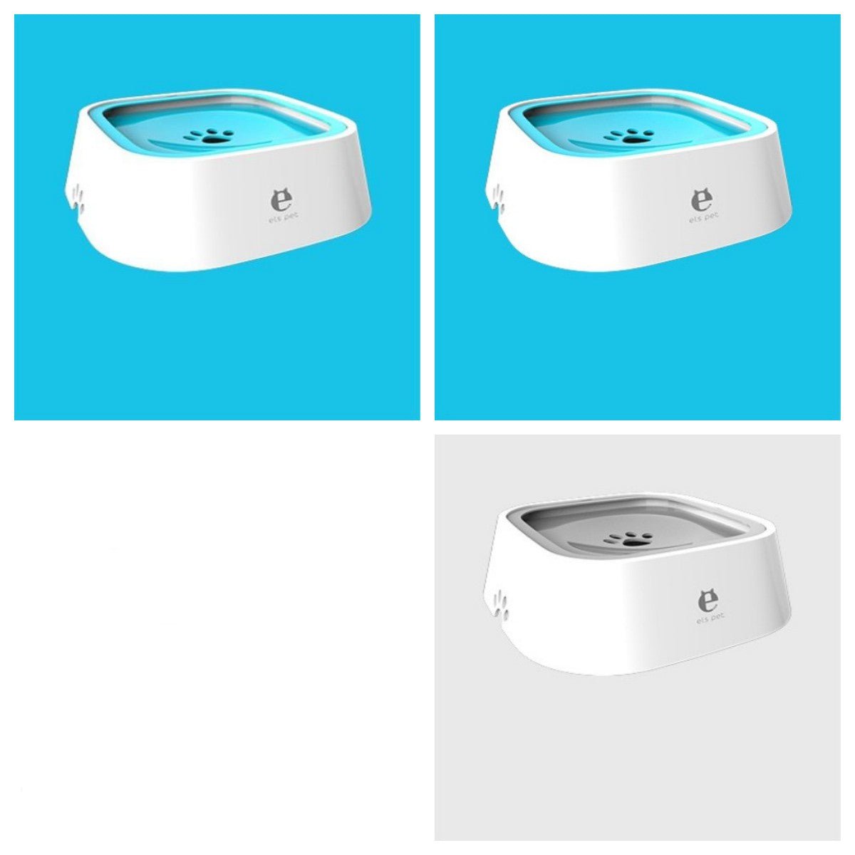 1.5L Cat Dog Water Bowl Carried Floating Bowl Anti - Overflow Slow Water Feeder Dispenser Pet Fountain ABS&PP Dog Supplies - Oopsdadforgot.com