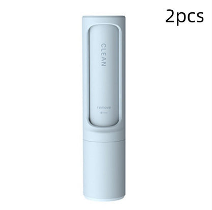 2 - 1 Reusable Pet Hair Remover Brush Lint Roller Portable Effective Self Cleaning Tool for Cat Dog Fur Hair Dust Removal Brush - Oopsdadforgot.com