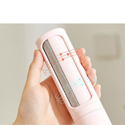 2 - 1 Reusable Pet Hair Remover Brush Lint Roller Portable Effective Self Cleaning Tool for Cat Dog Fur Hair Dust Removal Brush - Oopsdadforgot.com