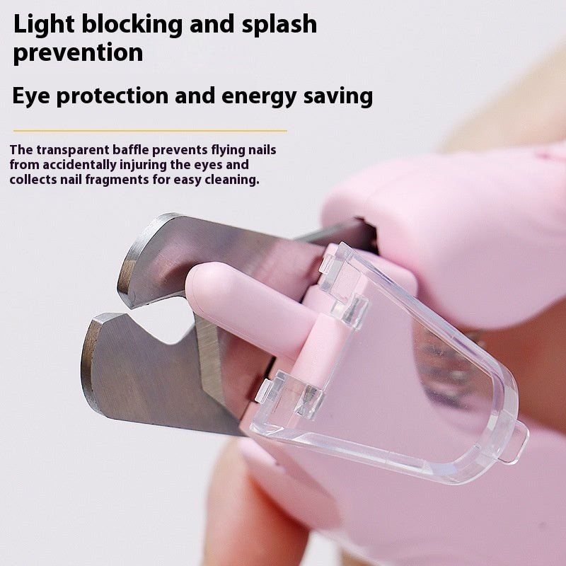 2 In 1 Pet Nail Clippers With Led Light Dog Cat Special Blood Line Scissors Multifunction Animals Paw Nail Trimmer Pet Supplies - Oopsdadforgot.com