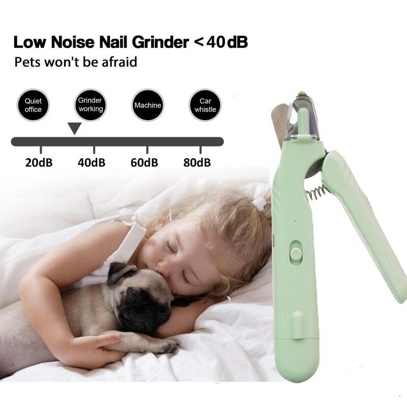 2 In 1 Pet Nail Clippers With Led Light Dog Cat Special Blood Line Scissors Multifunction Animals Paw Nail Trimmer Pet Supplies - Oopsdadforgot.com