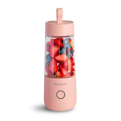350ml Portable Blender Juicer Electric USB Rechargeable Mixer Smoothie Slushy Cup Juice Blender Bottle USB Charging Kitchen Gadgets - Oopsdadforgot.com