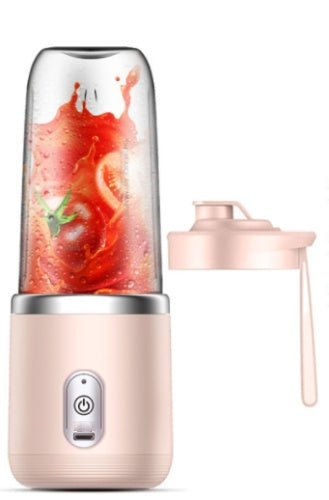 6blade Portable Blender Mini Juicer Cup Extractor Smoothie USB Charging Fruit Squeezer Blender Food Mixer Ice Crusher Portable Juicer Machine - Oopsdadforgot.com