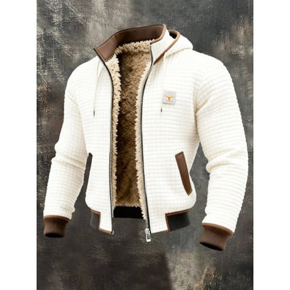 A Jacket That Flatters Your Mens Plaid Hoodie - Oopsdadforgot.com