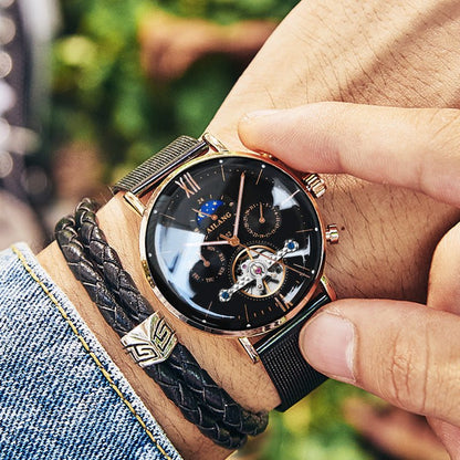 Ailang Multi Function Automatic Mechanical Watch Men''s Watch - Oopsdadforgot.com