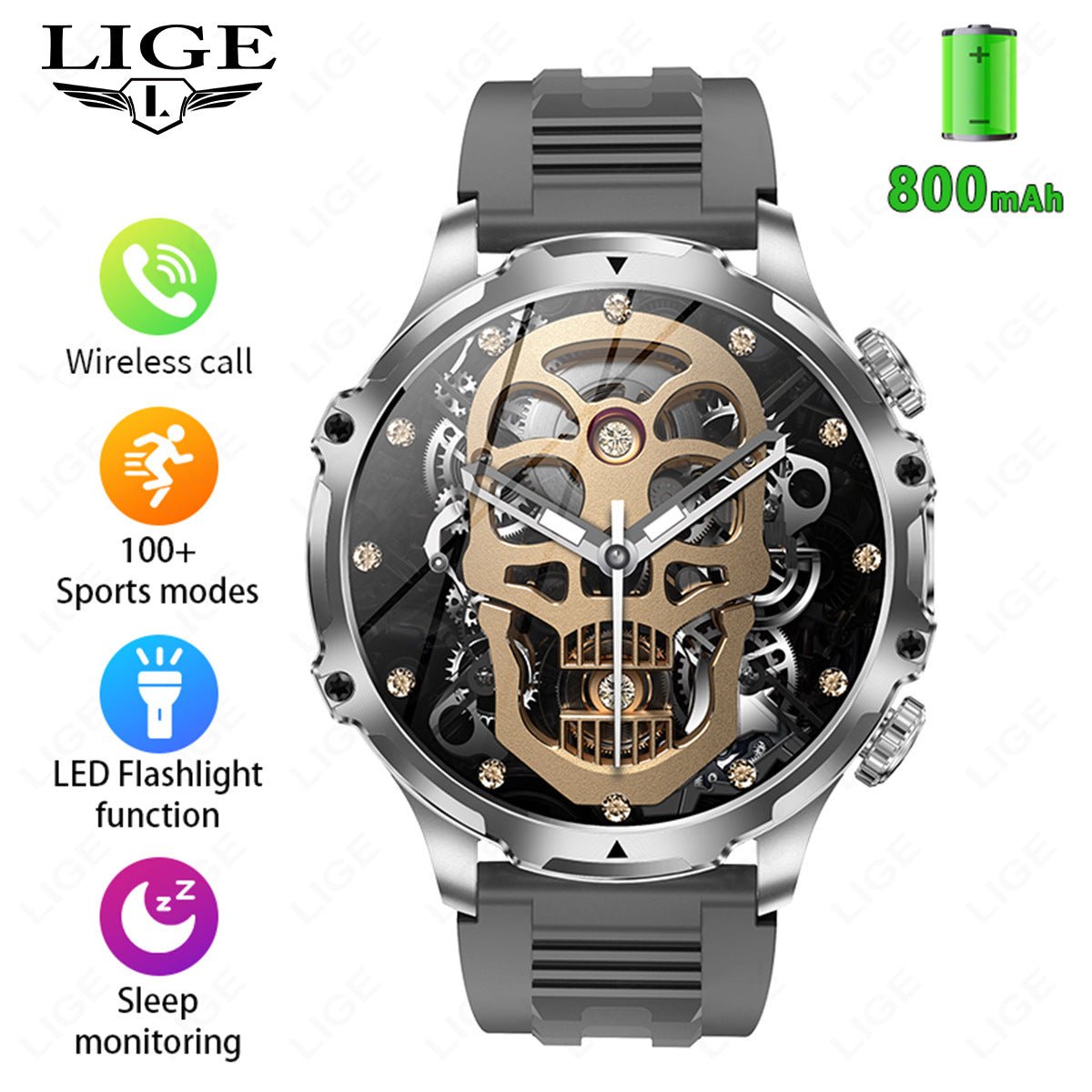 AK75 Smart Watch With Bluetooth Calling - Oopsdadforgot.com
