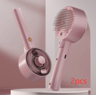 Animal Hair Remover Brush Dog And Cat Steam Brush Pet Self Cleaning Dog Brush Grooming Removes Cat Hairs Cat Dog Accessories Pet Products - Oopsdadforgot.com
