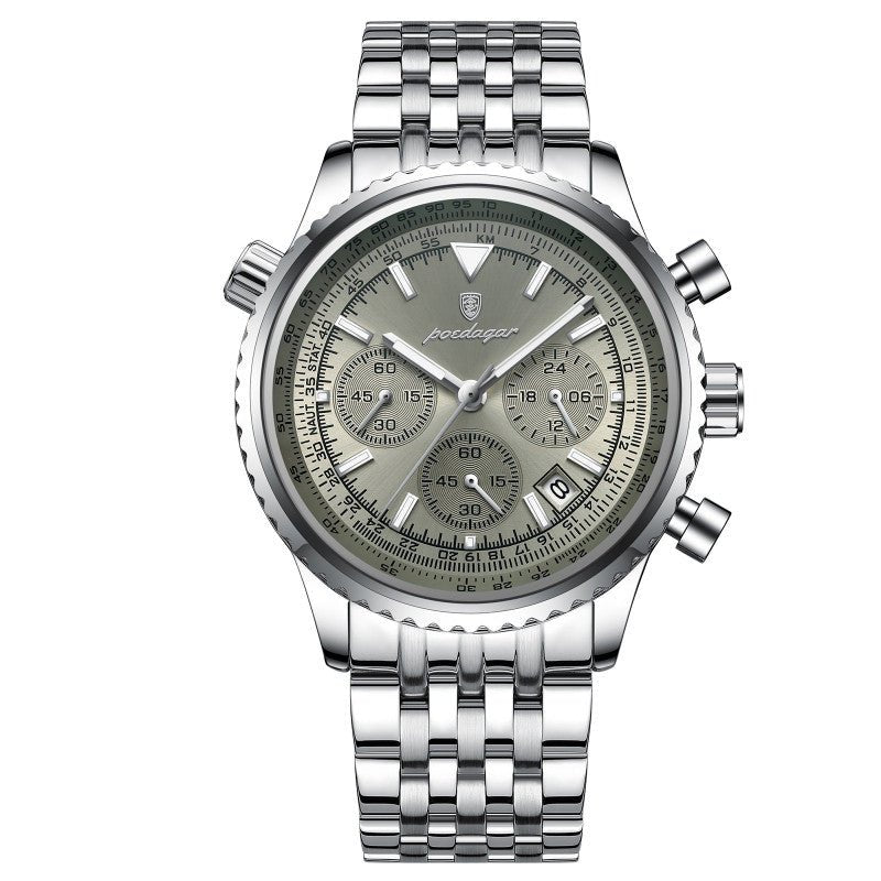 Automatic Mechanical Multi - function High - end Trendy Waterproof Watch Mens And Student Quartz Wristwatch - Oopsdadforgot.com