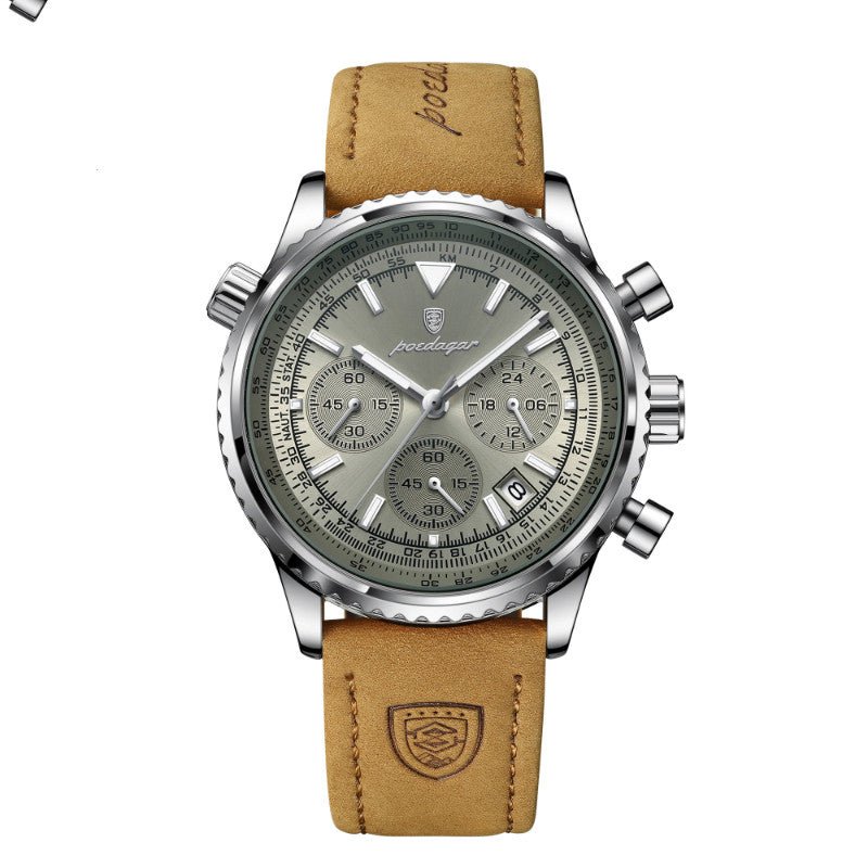 Automatic Mechanical Multi - function High - end Trendy Waterproof Watch Mens And Student Quartz Wristwatch - Oopsdadforgot.com
