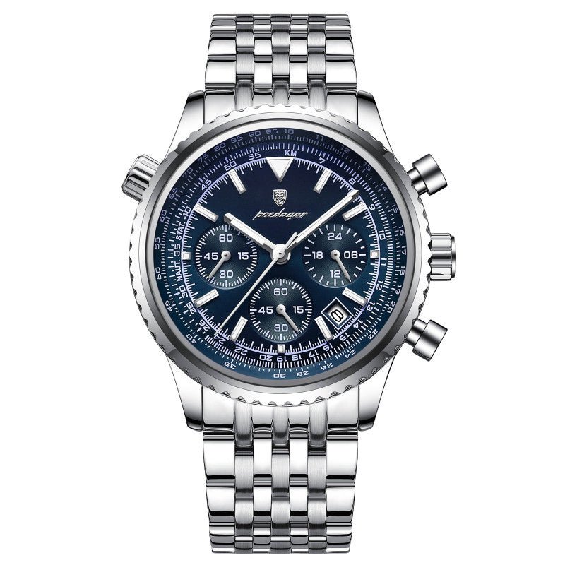 Automatic Mechanical Multi - function High - end Trendy Waterproof Watch Mens And Student Quartz Wristwatch - Oopsdadforgot.com