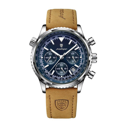 Automatic Mechanical Multi - function High - end Trendy Waterproof Watch Mens And Student Quartz Wristwatch - Oopsdadforgot.com