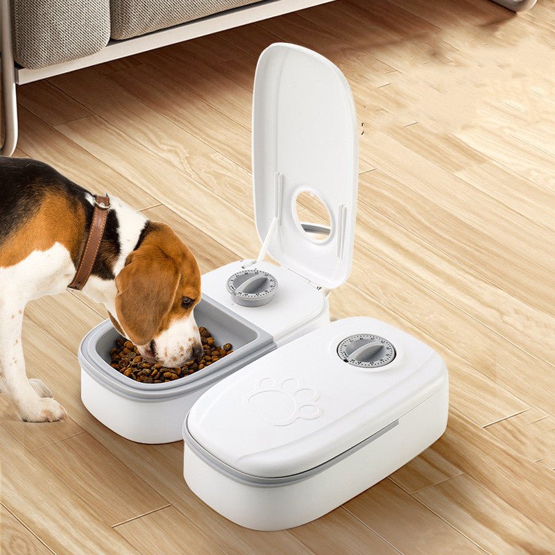 Automatic Pet Feeder Smart Food Dispenser For Cats Dogs Timer Stainless Steel Bowl Auto Dog Cat Pet Feeding Pets Supplies - Oopsdadforgot.com