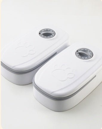 Automatic Pet Feeder Smart Food Dispenser For Cats Dogs Timer Stainless Steel Bowl Auto Dog Cat Pet Feeding Pets Supplies - Oopsdadforgot.com