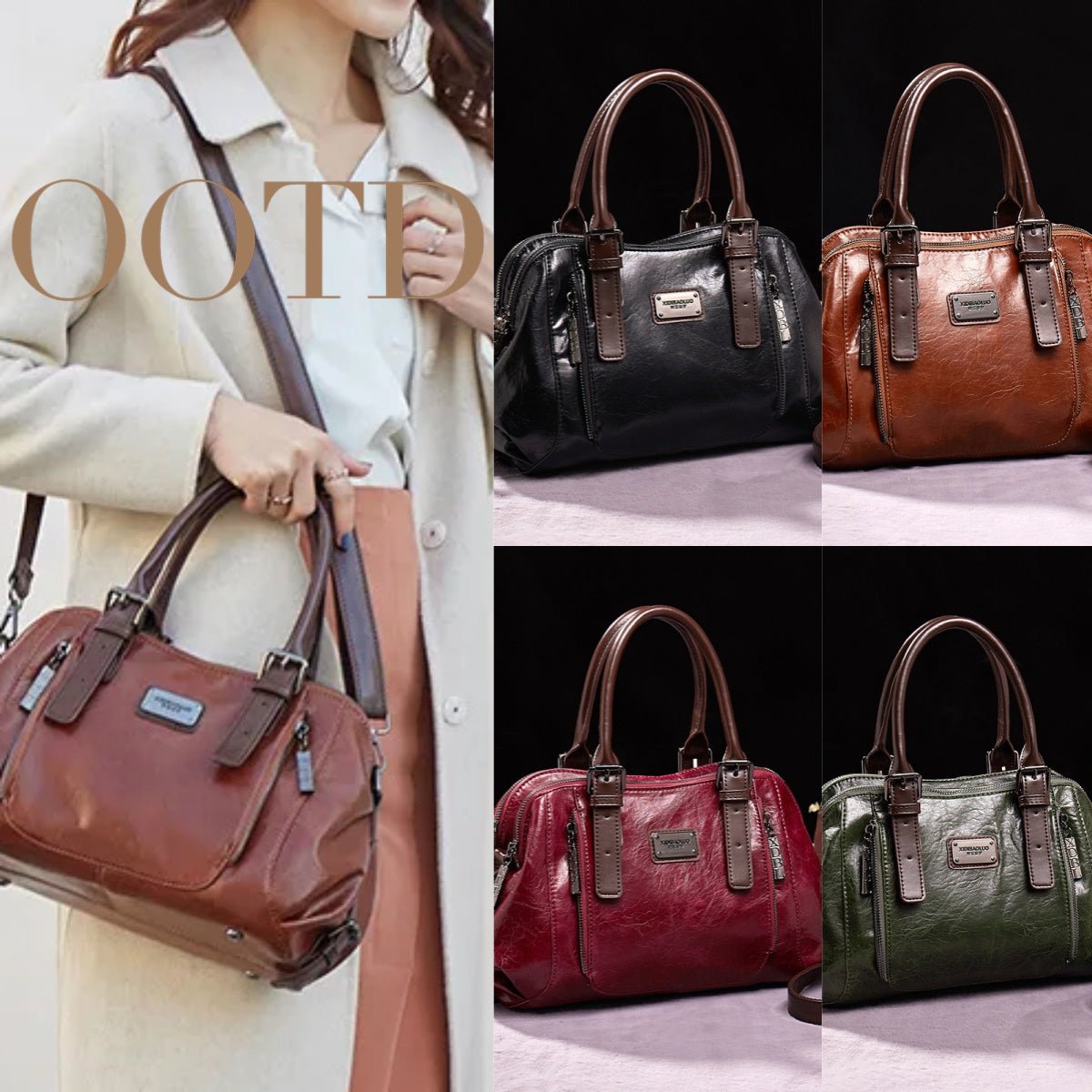 Bag Female Women's Genuine Leather Bags Handbags Crossbody Bags For Women Shoulder Bags Genuine Leather Bolsa Feminina Tote - Oopsdadforgot.com