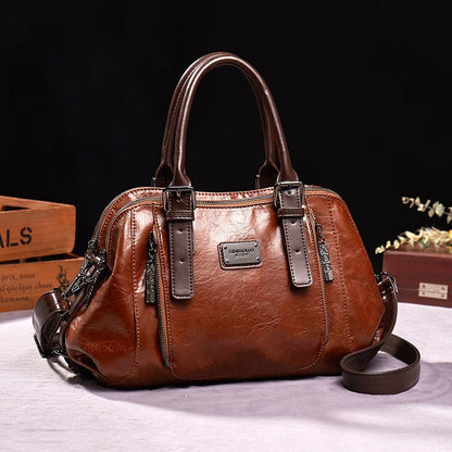 Bag Female Women's Genuine Leather Bags Handbags Crossbody Bags For Women Shoulder Bags Genuine Leather Bolsa Feminina Tote - Oopsdadforgot.com
