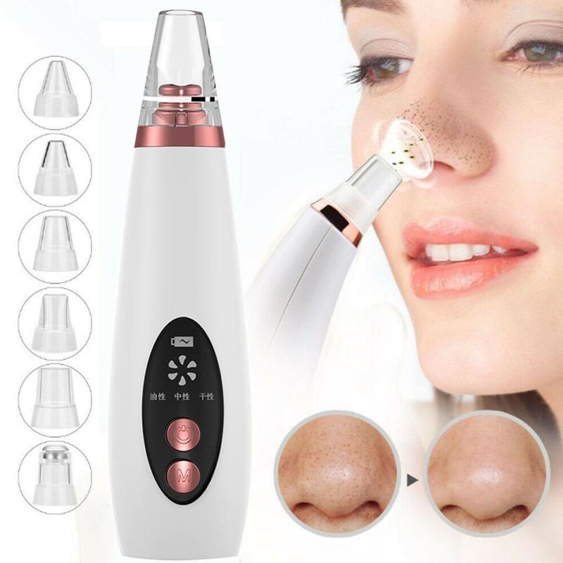 Blackhead Pore Vacuum Cleaner Nose Cleanser Blackheads Remover Blackhead Acne Removal Button Face Suction Beauty Skin Care Tool - Oopsdadforgot.com