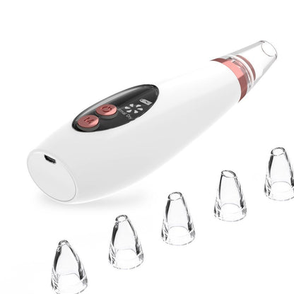 Blackhead Pore Vacuum Cleaner Nose Cleanser Blackheads Remover Blackhead Acne Removal Button Face Suction Beauty Skin Care Tool - Oopsdadforgot.com