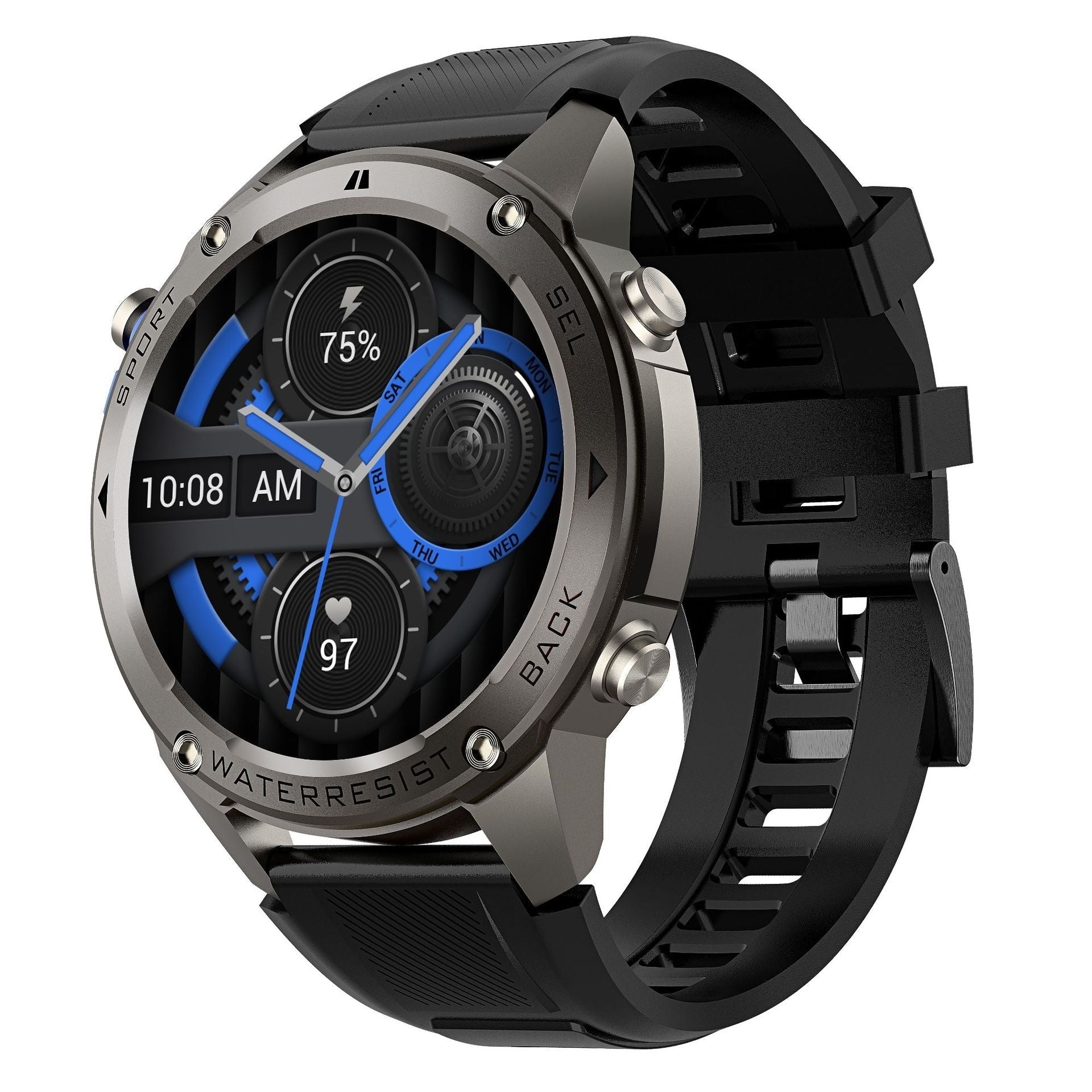 Bluetooth Calling GPS Beidou Positioning Triple - Proof Smartwatch - Oopsdadforgot.com