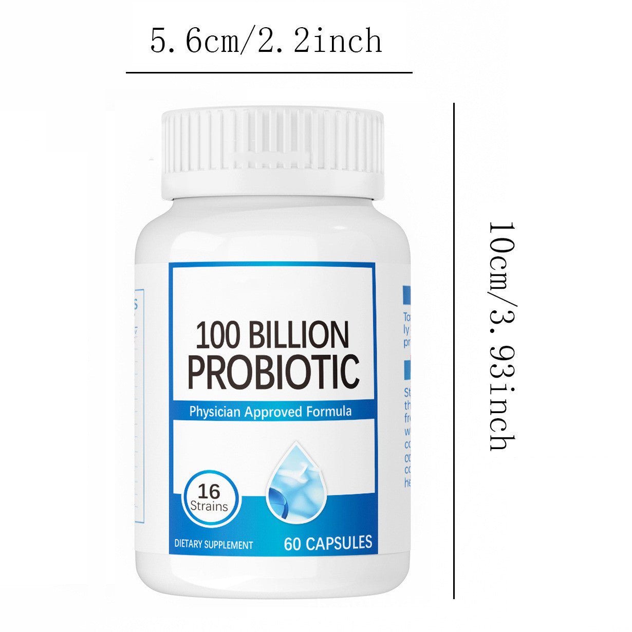 Body Care Supplement 60 Probiotics - Oopsdadforgot.com