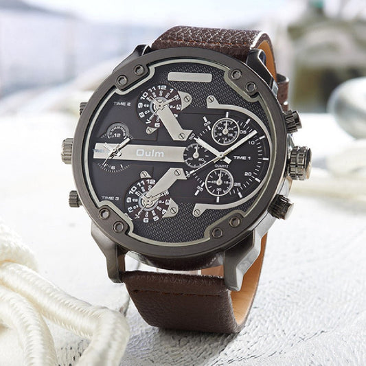 Bold Dual - Time Black Outdoor Sports Watch - Oopsdadforgot.com