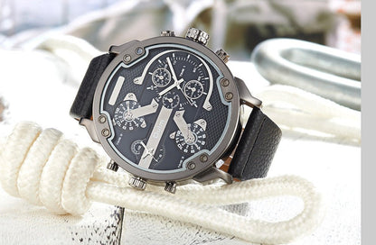 Bold Dual - Time Black Outdoor Sports Watch - Oopsdadforgot.com