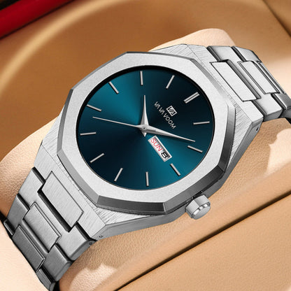 Business - Casual Steel - Chain Mens Watch - Oopsdadforgot.com