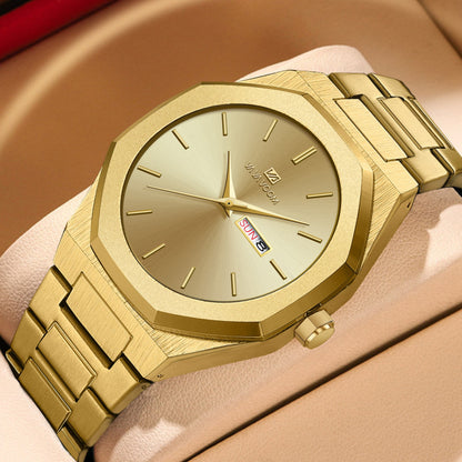 Business - Casual Steel - Chain Mens Watch - Oopsdadforgot.com
