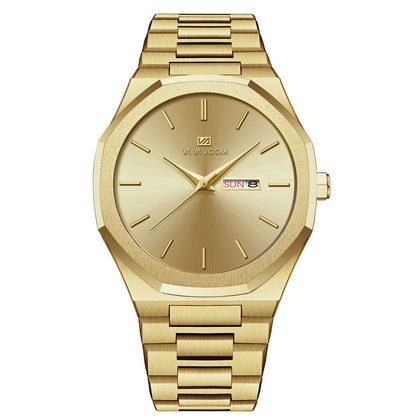 Business - Casual Steel - Chain Mens Watch - Oopsdadforgot.com