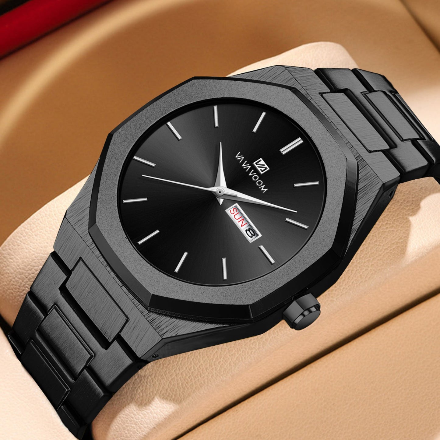 Business - Casual Steel - Chain Mens Watch - Oopsdadforgot.com