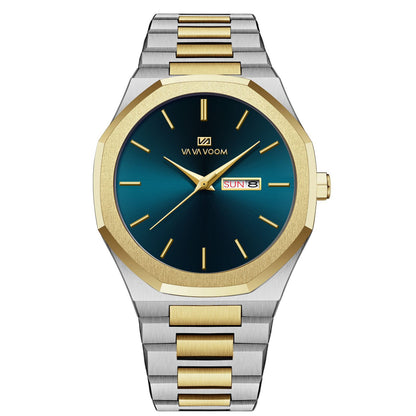 Business - Casual Steel - Chain Mens Watch - Oopsdadforgot.com