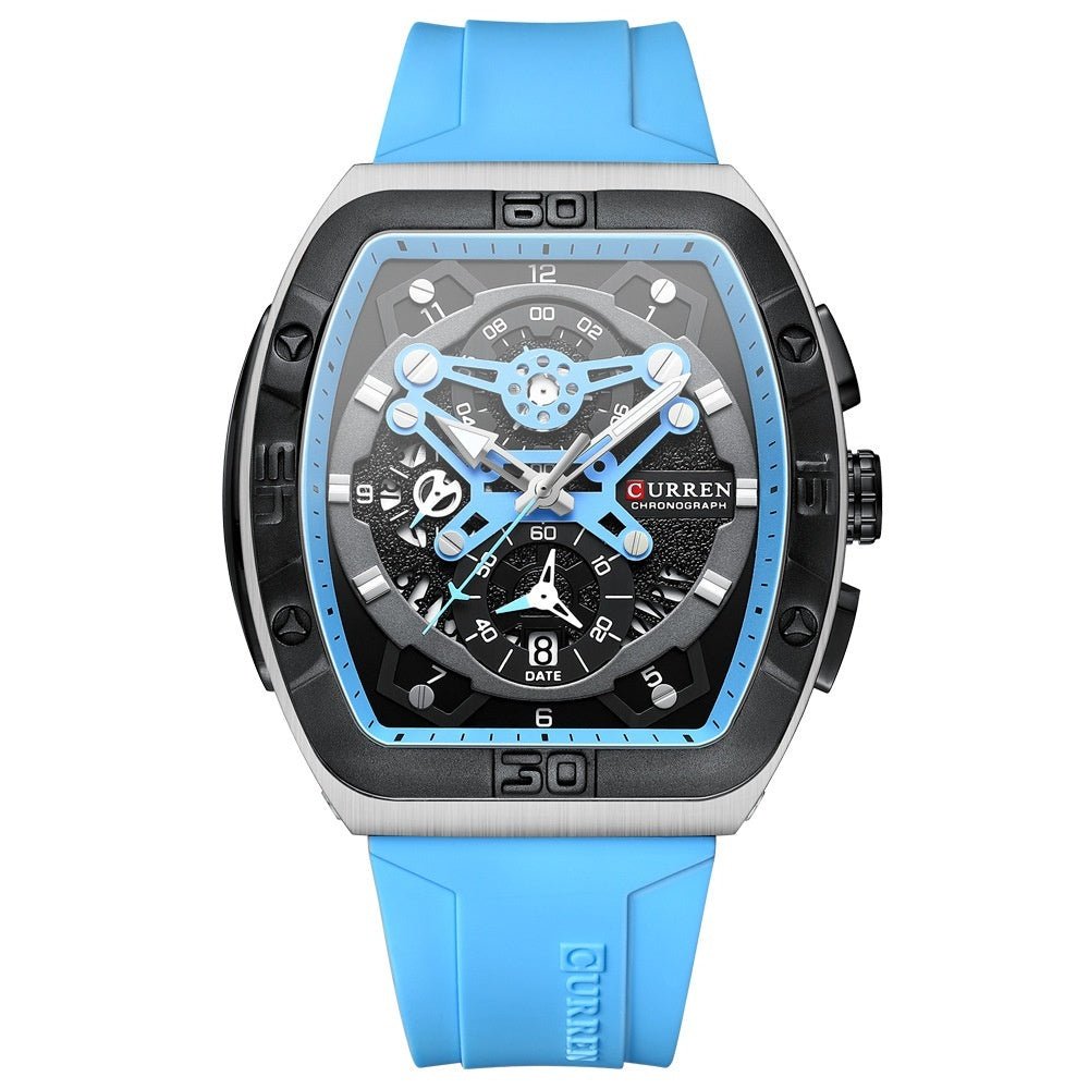Cairen Unisex Six - Hand Quartz Watch Sporty Style Multi - Function Water - Resistant - Oopsdadforgot.com