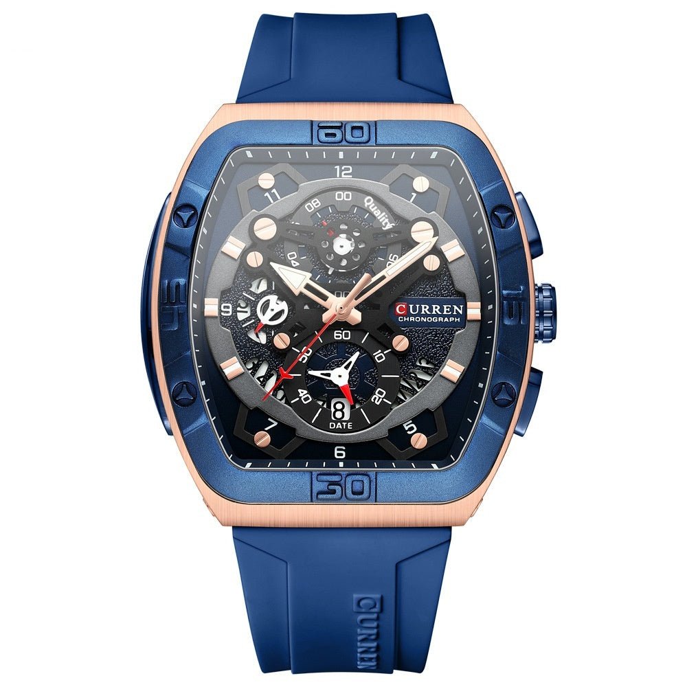 Cairen Unisex Six - Hand Quartz Watch Sporty Style Multi - Function Water - Resistant - Oopsdadforgot.com