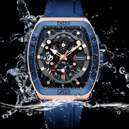 Cairen Unisex Six - Hand Quartz Watch Sporty Style Multi - Function Water - Resistant - Oopsdadforgot.com