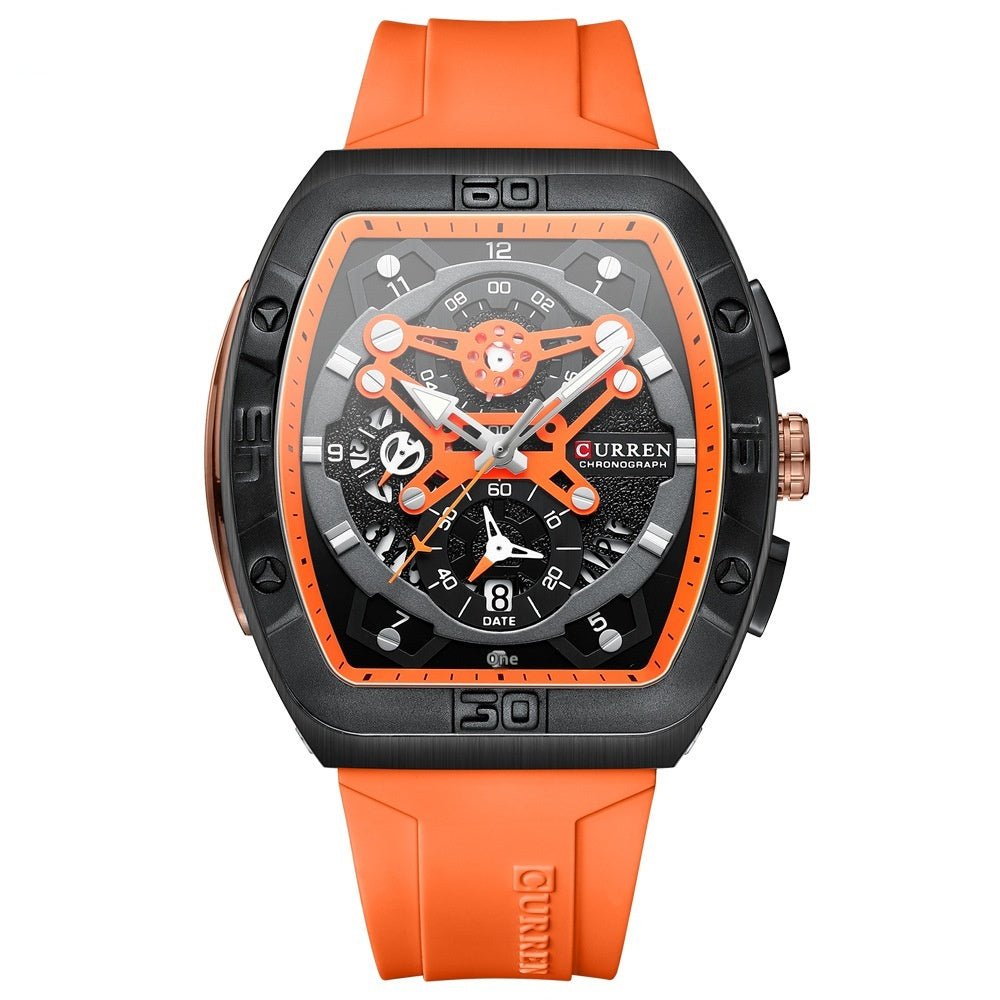 Cairen Unisex Six - Hand Quartz Watch Sporty Style Multi - Function Water - Resistant - Oopsdadforgot.com