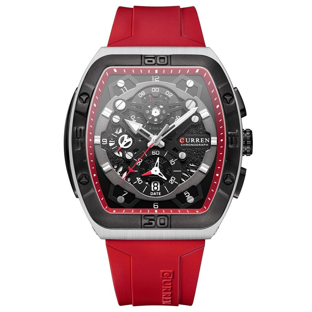 Cairen Unisex Six - Hand Quartz Watch Sporty Style Multi - Function Water - Resistant - Oopsdadforgot.com