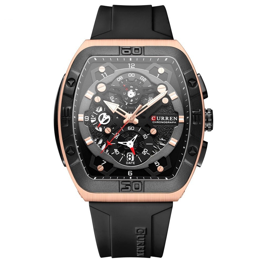 Cairen Unisex Six - Hand Quartz Watch Sporty Style Multi - Function Water - Resistant - Oopsdadforgot.com