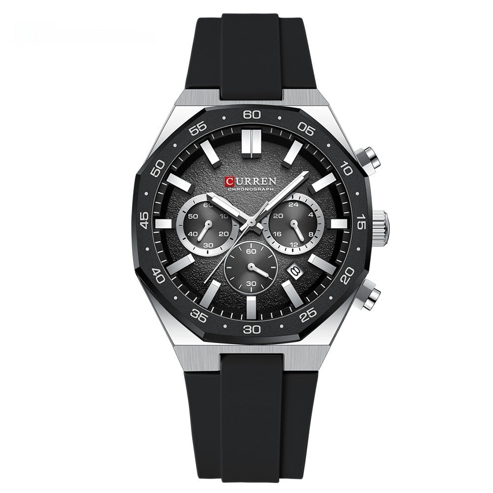 Calendar Waterproof Six - hand Mens Watch - Oopsdadforgot.com