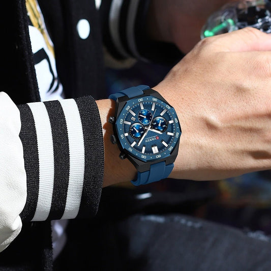 Calendar Waterproof Six - hand Mens Watch - Oopsdadforgot.com