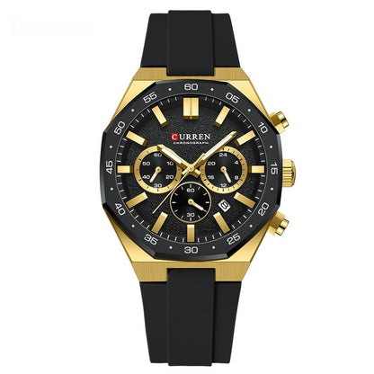 Calendar Waterproof Six - hand Mens Watch - Oopsdadforgot.com