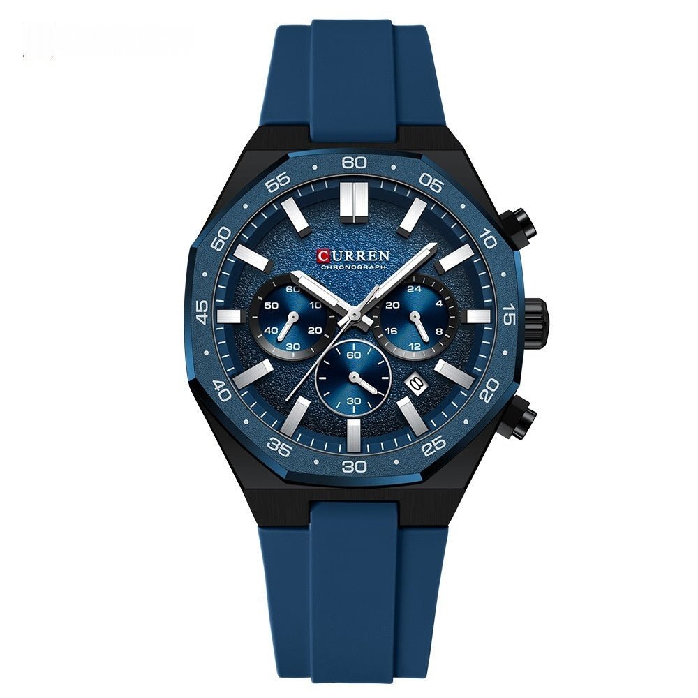 Calendar Waterproof Six - hand Mens Watch - Oopsdadforgot.com