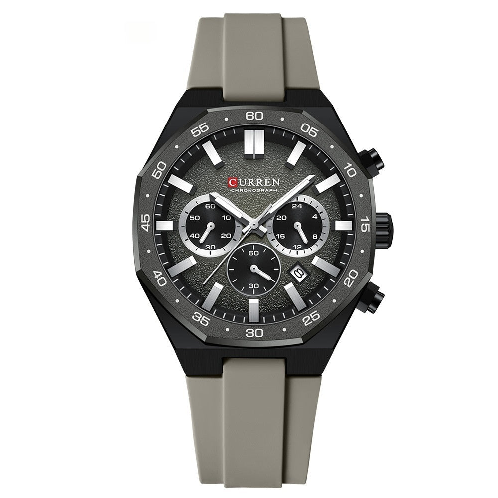 Calendar Waterproof Six - hand Mens Watch - Oopsdadforgot.com